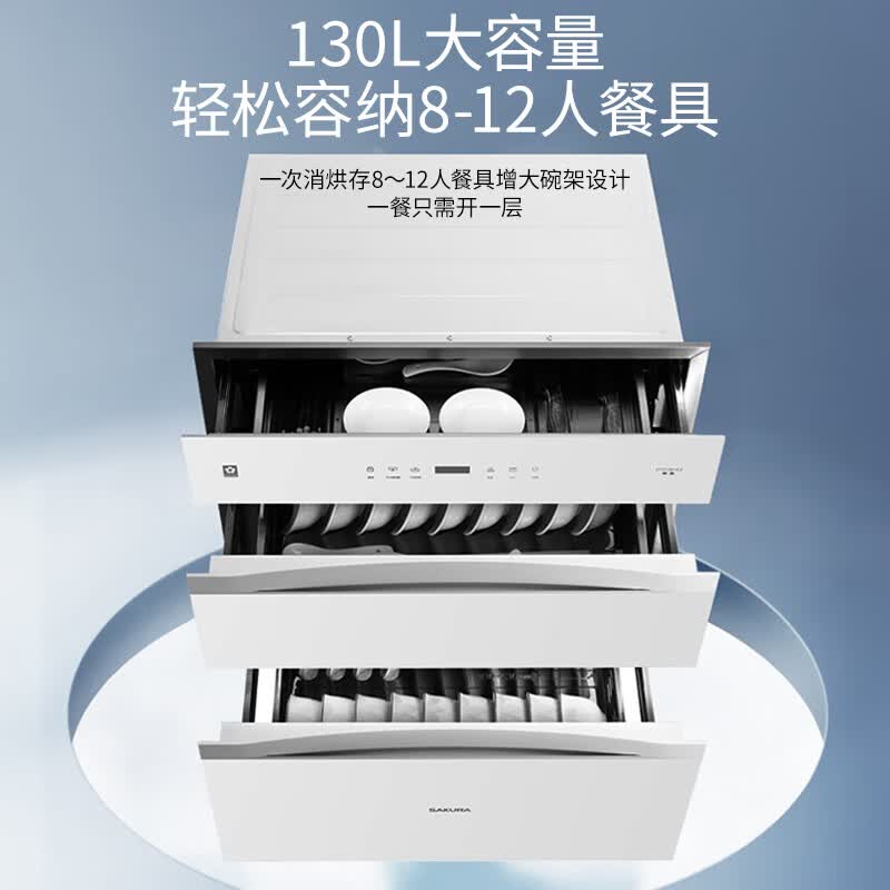 樱花ZTD130-E3消毒柜图片