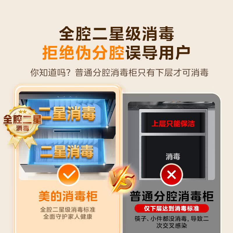 美的90Q15S Pro消毒柜图片