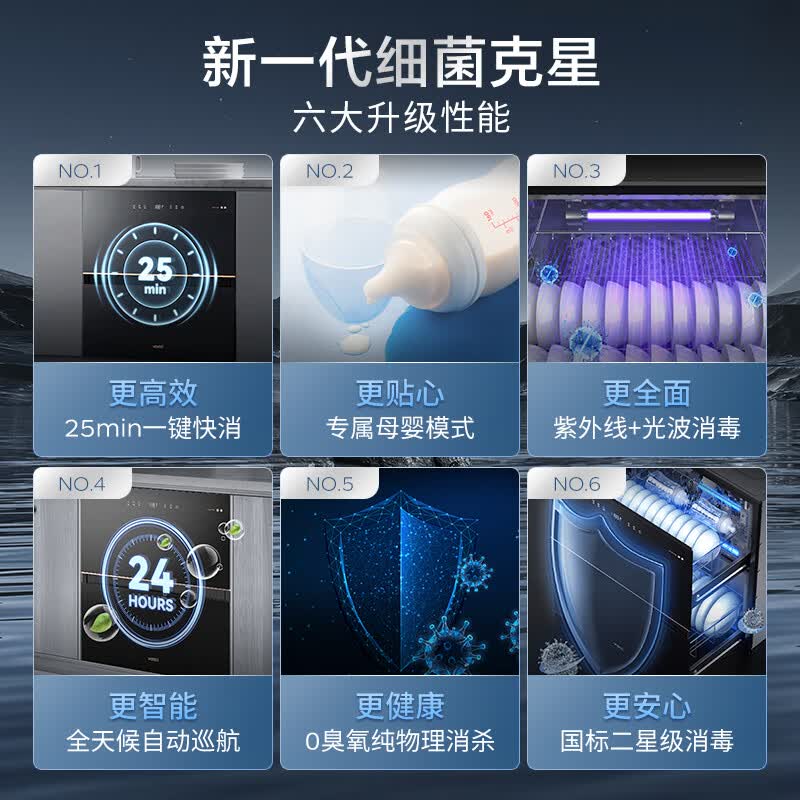 华帝i13040消毒柜图片