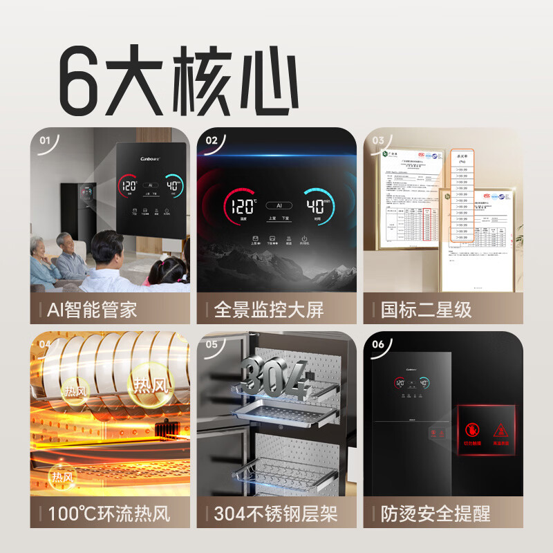 康宝XDZ140-LF7消毒柜图片