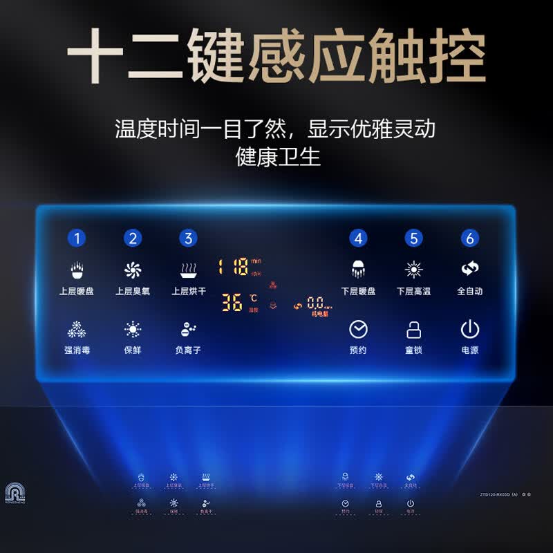 容声120LRX03D(A)消毒柜图片