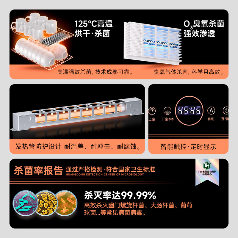 奥克斯ZTP88-V7消毒柜图片