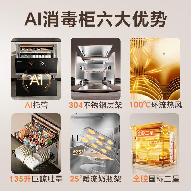 康宝XDZ130-HM5消毒柜图片