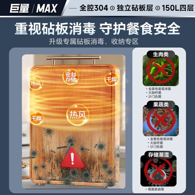 康宝XDZ150-ER820消毒柜图片
