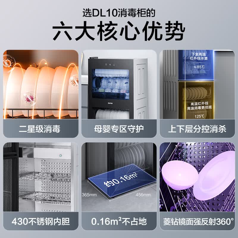 苏泊尔RLD100-DL10消毒柜图片