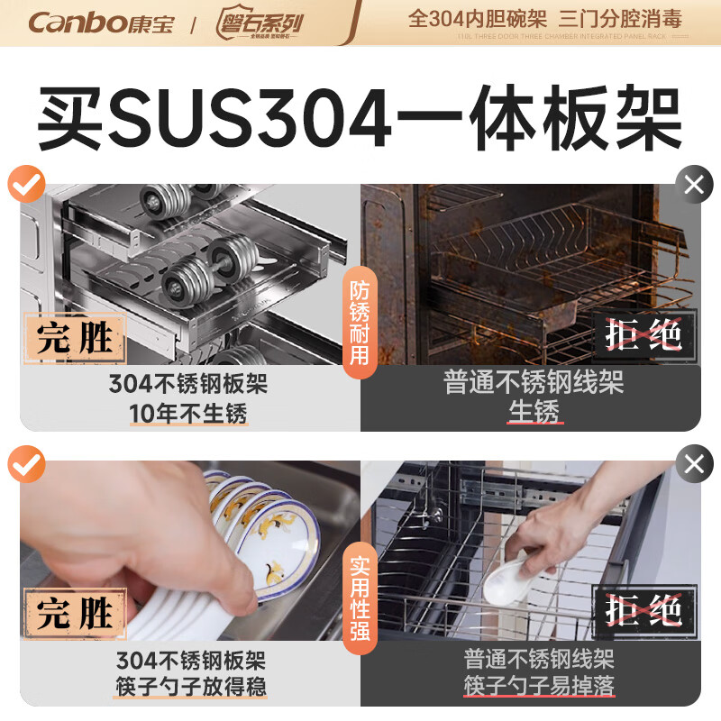 康宝XDZ110-AE消毒柜图片