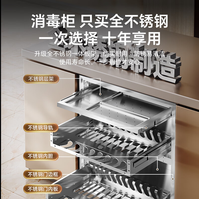 荣事达ZTD130-Q02消毒柜图片