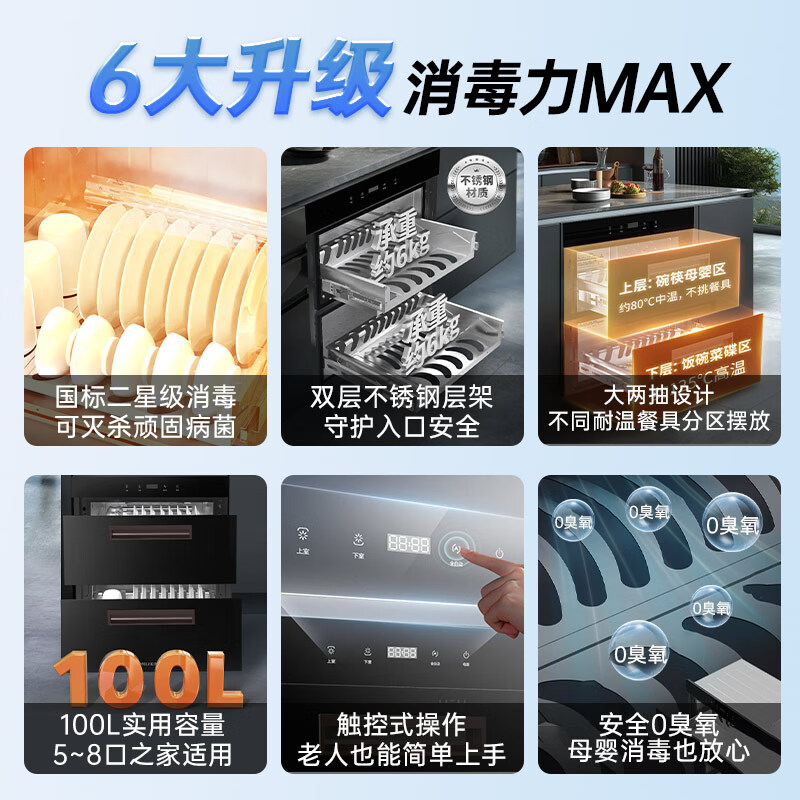 美菱RTD-M100Q1消毒柜图片