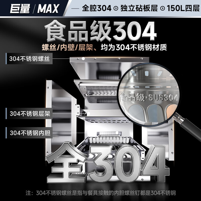 康宝XDZ150-ER820消毒柜图片