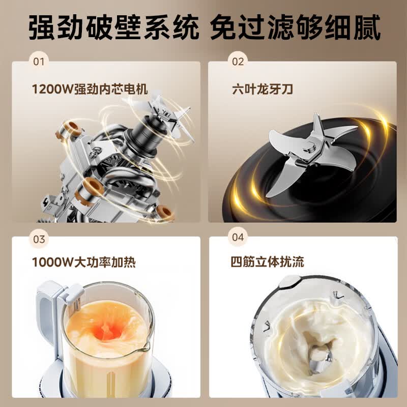 美的MJ-PB10G3-076破壁机图片