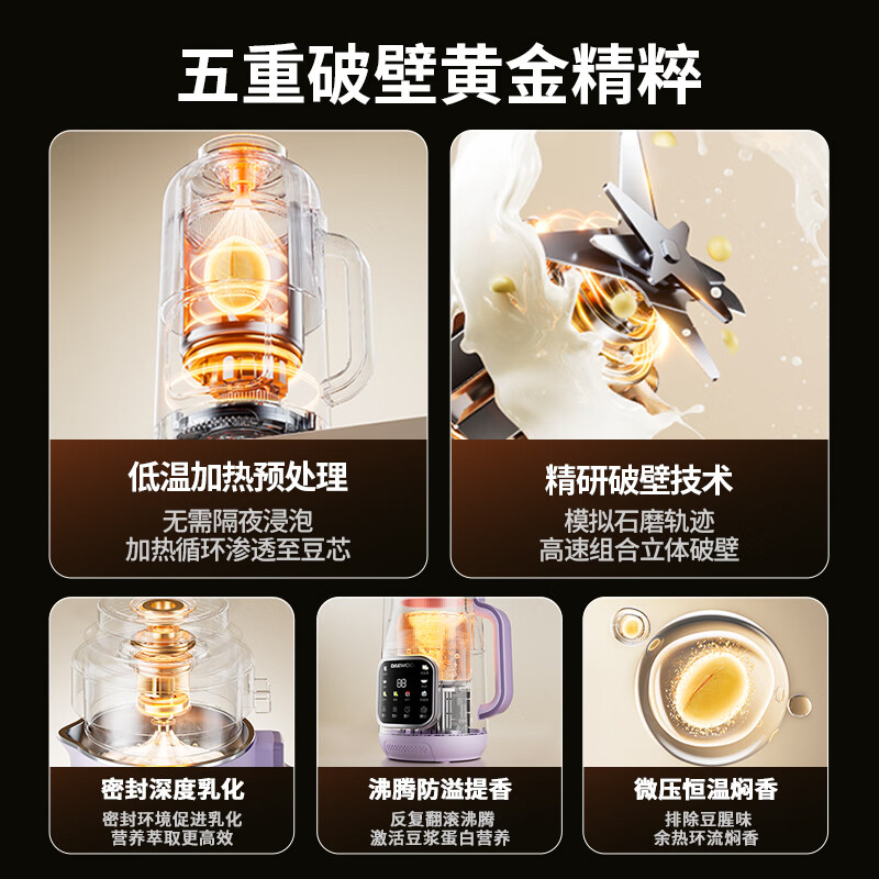 大宇SM-21S破壁机图片