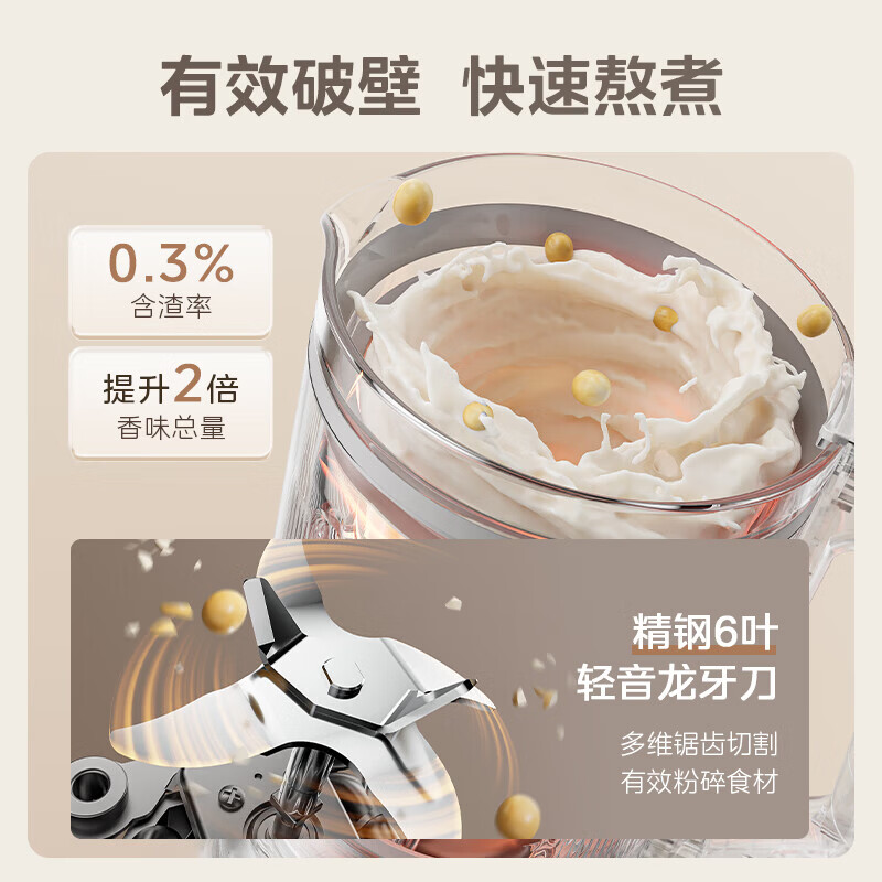 美的PB13S69破壁机图片