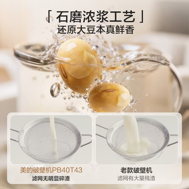 美的MJ-PB40T43破壁机图片