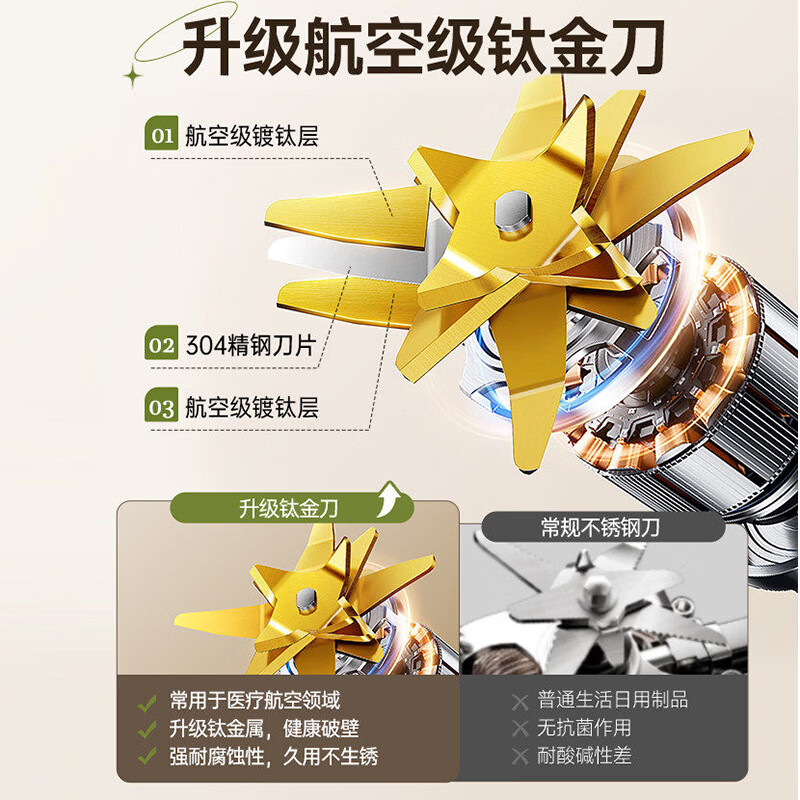 奥克斯PB394破壁机图片