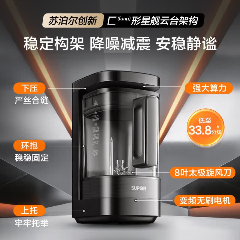 苏泊尔SPX932R破壁机图片