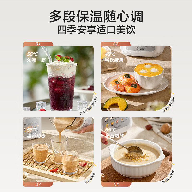 美的MJ-PB40T43破壁机图片