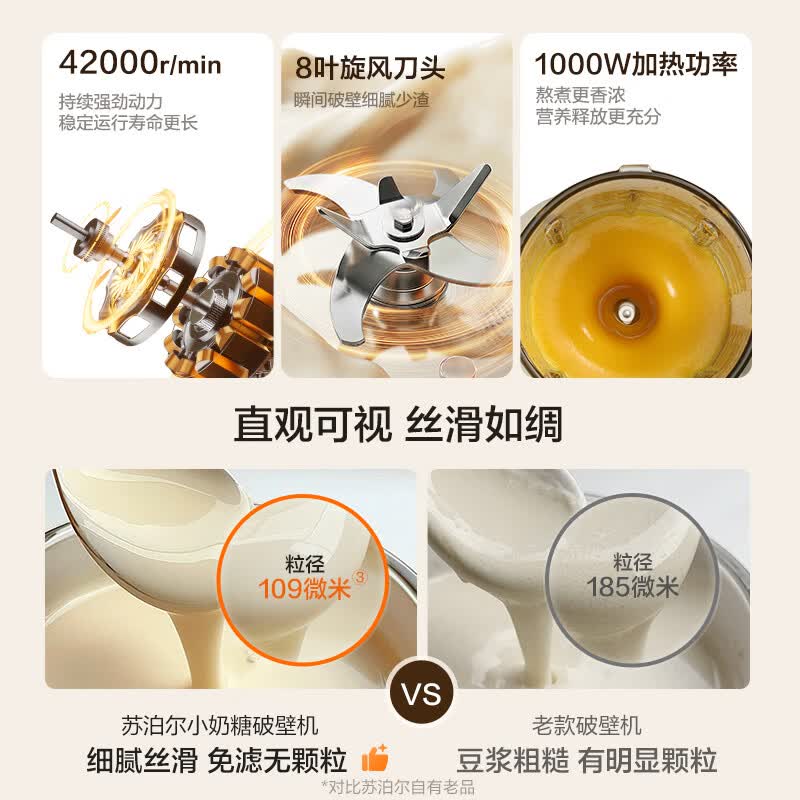 苏泊尔SP635S破壁机图片