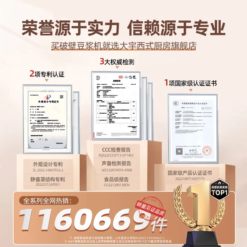 大宇SM06破壁机图片