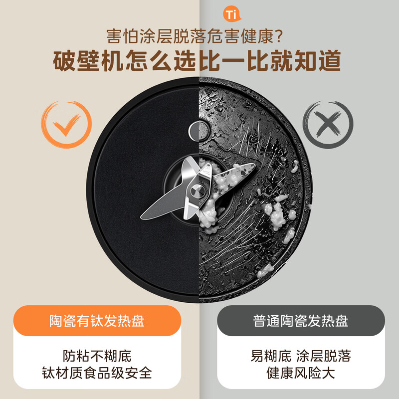 美的T56破壁机图片