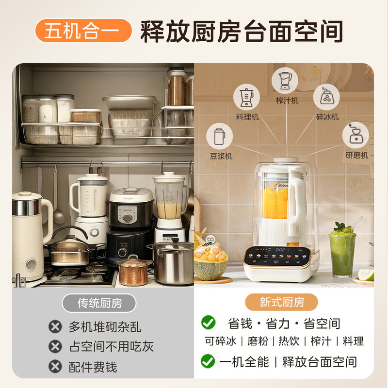 美的FC29破壁机图片