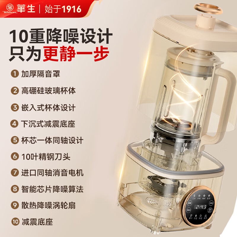 华生WS-879破壁机图片