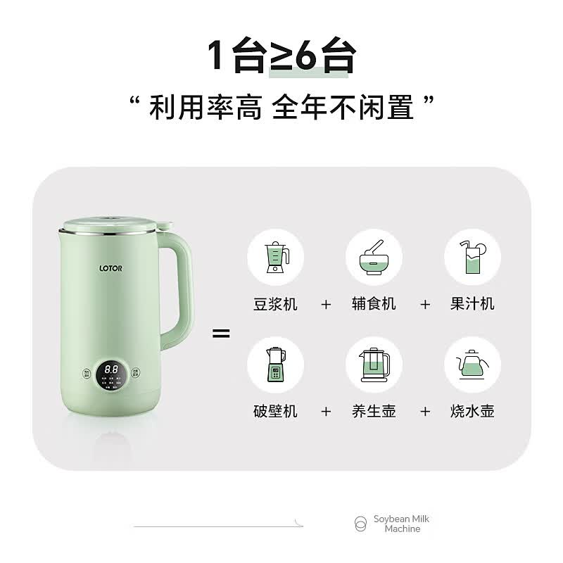 LOTOR徕多BB1001G破壁机图片