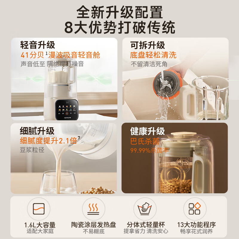 九阳L16-P666破壁机图片