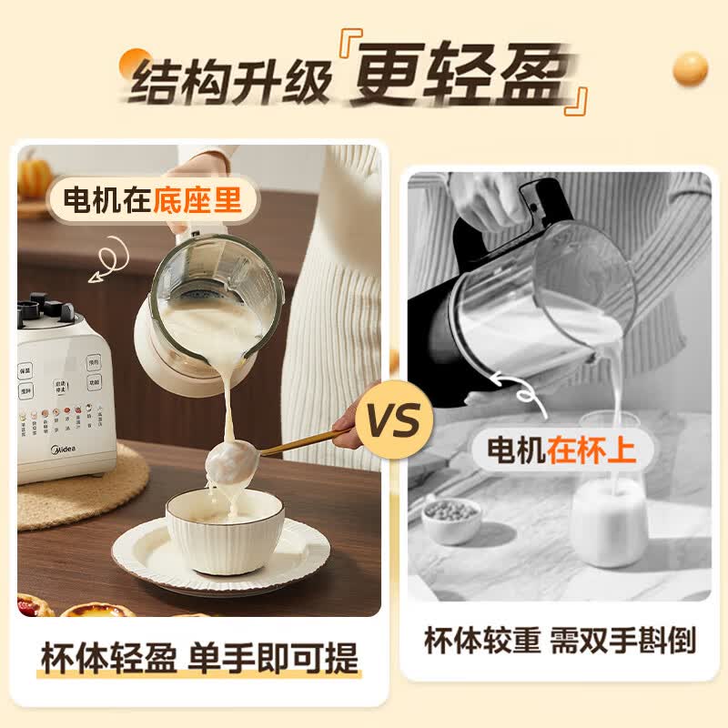美的D26破壁机图片