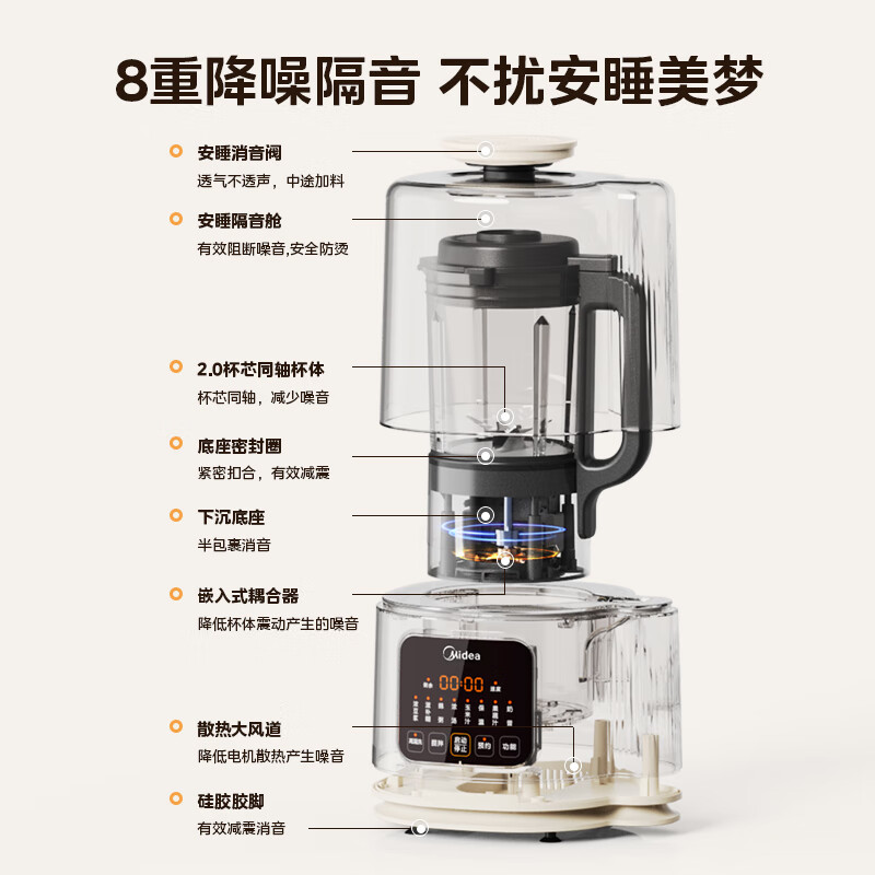 美的PB40ST11破壁机图片