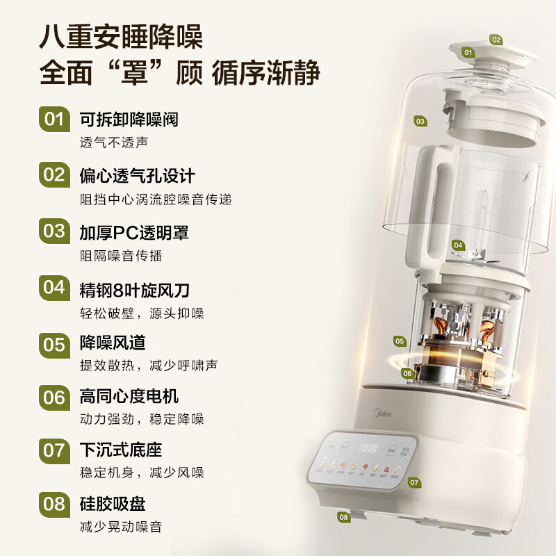 美的PBX50-Y1破壁机图片