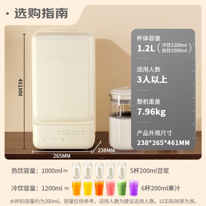 北欧沃朗MQ1破壁机图片