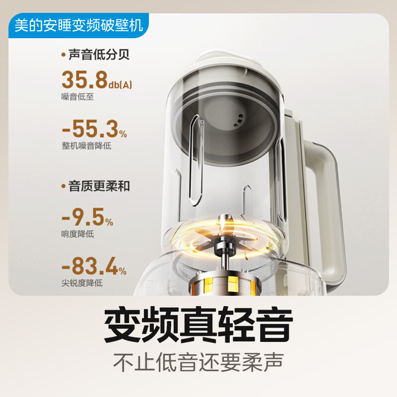 美的MJ-FC12破壁机图片