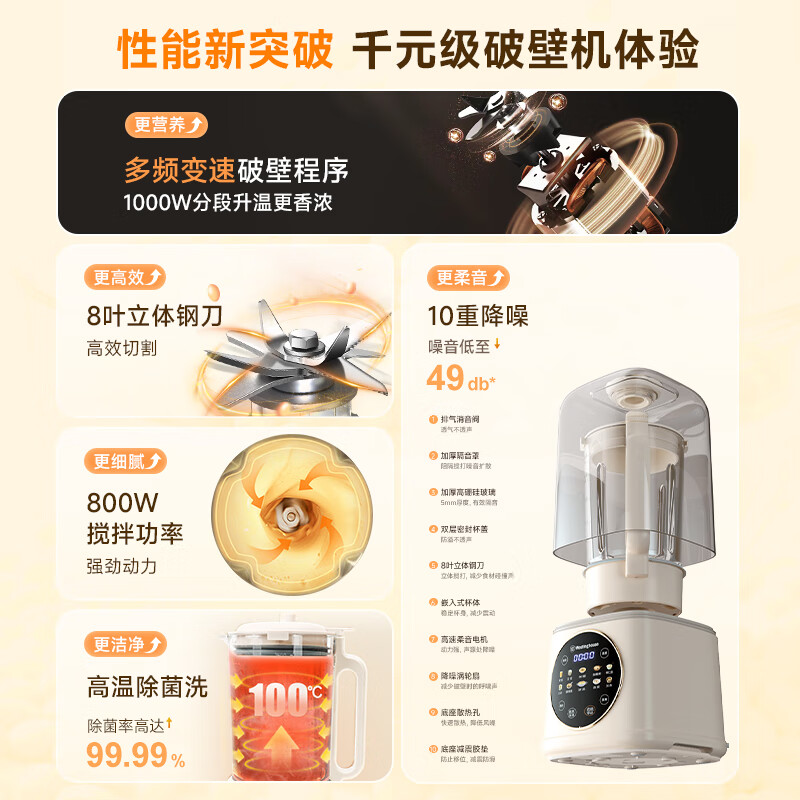 西屋WPB15J7破壁机图片