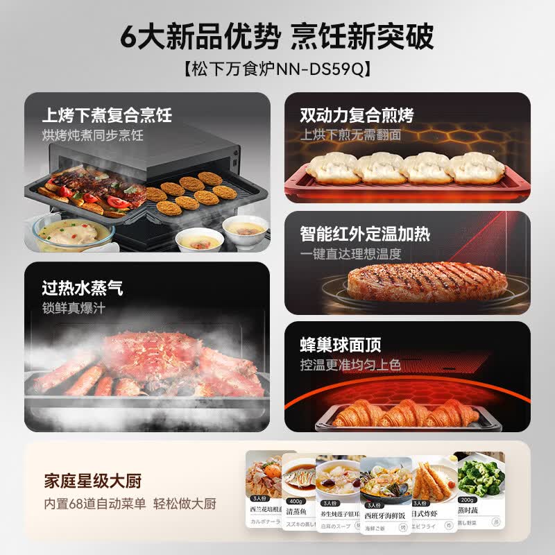 松下NN-DS59QM微波炉图片