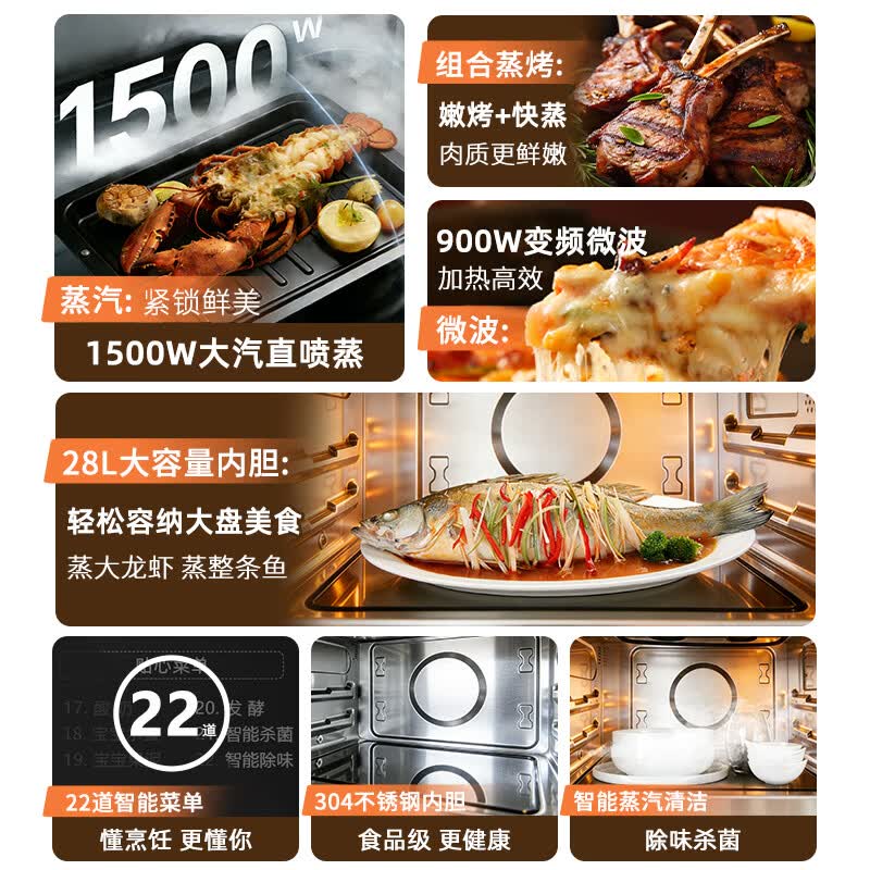 格兰仕D10Q28CSLV-Q3(S0)微波炉图片