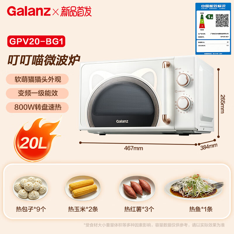 格兰仕GPV20-BG1微波炉图片