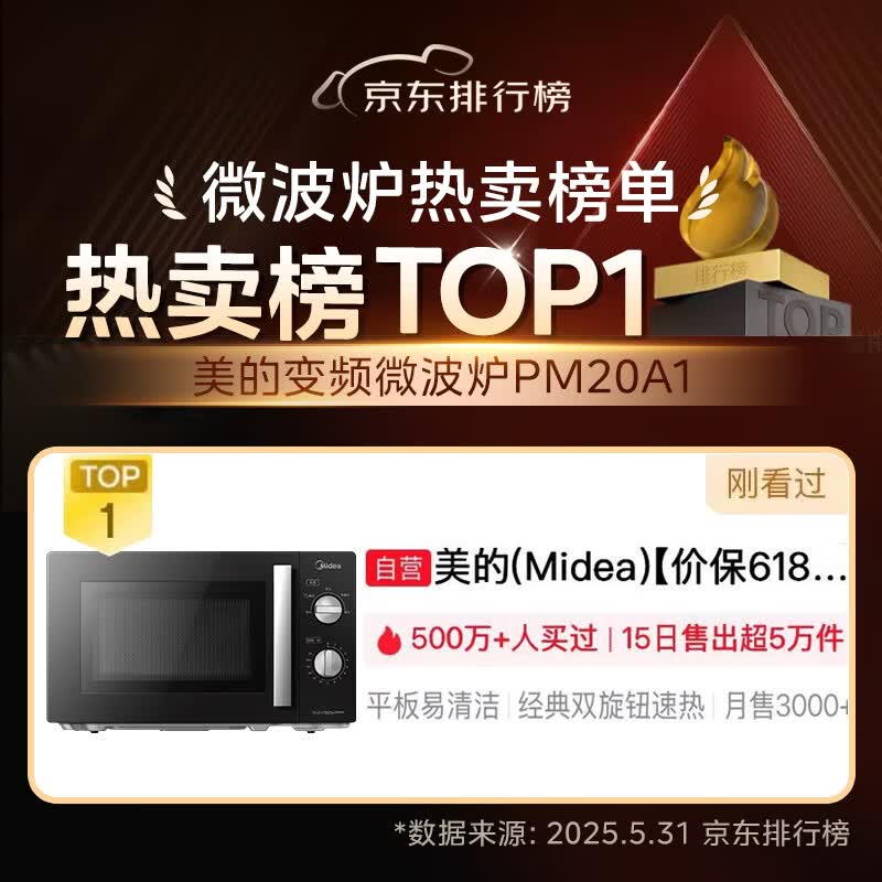 美的PM20A1微波炉图片