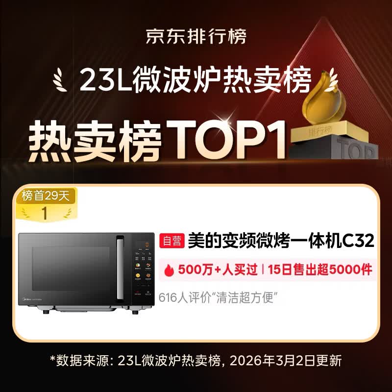 美的C32微波炉图片