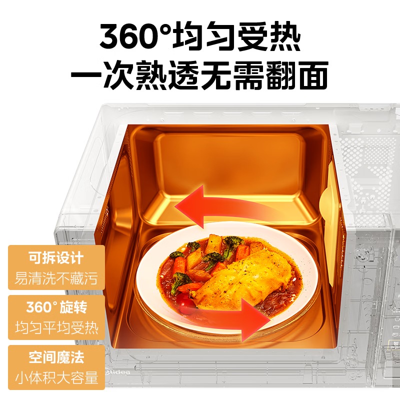 美的M21微波炉图片