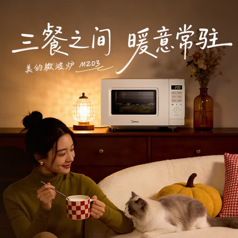 美的M203微波炉图片