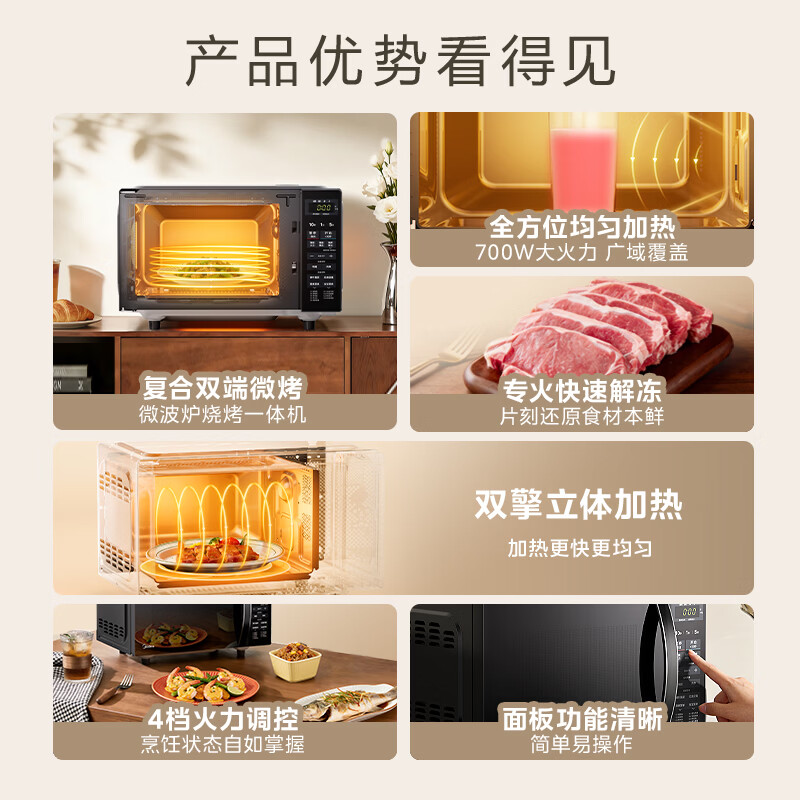 美的M1-L201B微波炉图片