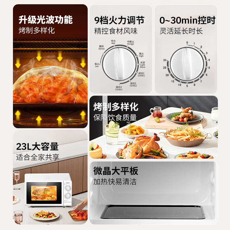 格兰仕G70F23P-G5(W0)微波炉图片