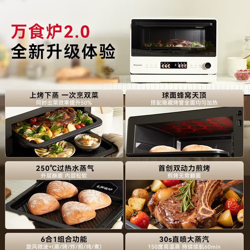 松下NN-DS289R微波炉图片