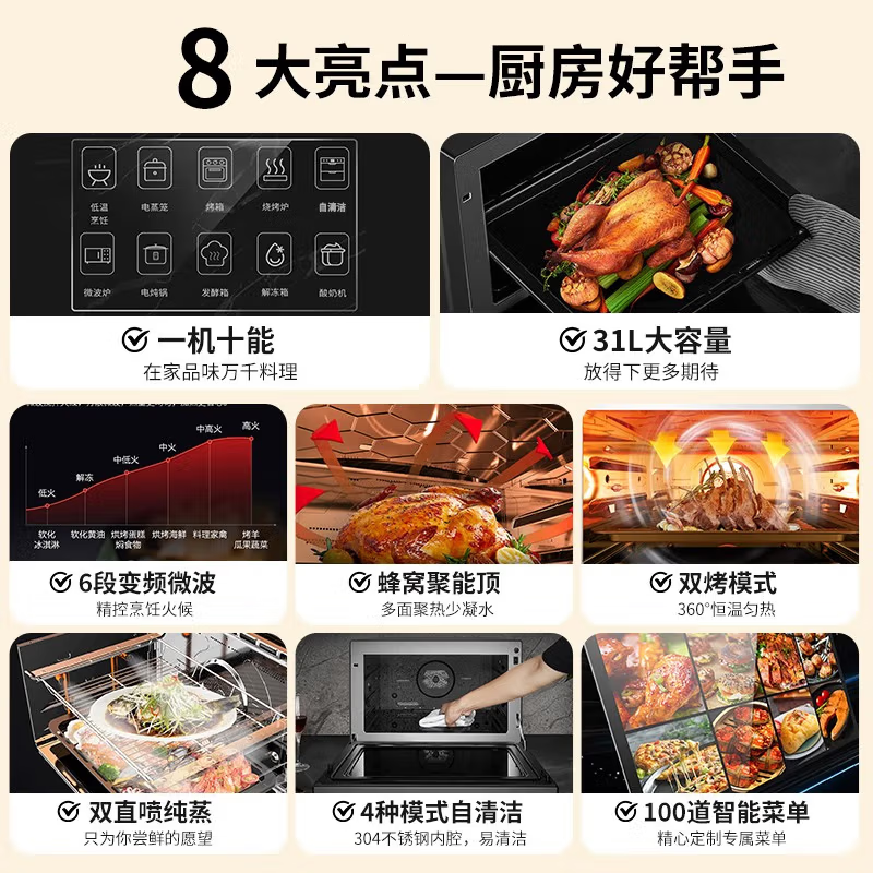 松下NN-CS1100微波炉图片