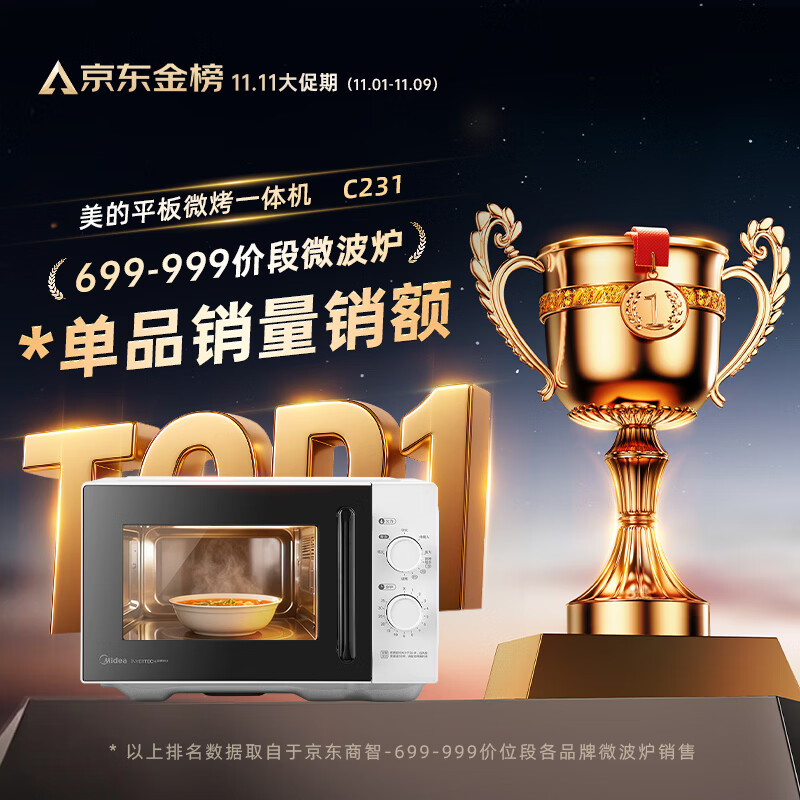 美的C231微波炉图片