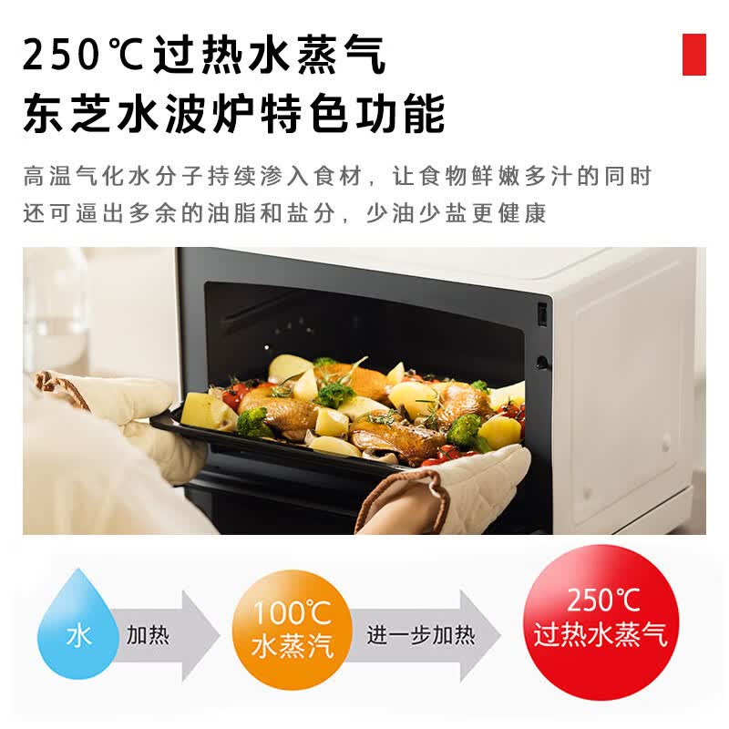 东芝ER-YD95CNW微波炉图片