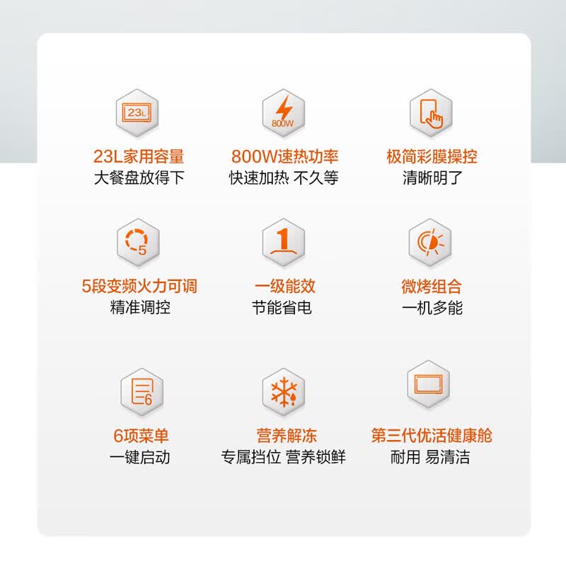 格兰仕G80F23CN3LV-PG(B0)微波炉图片