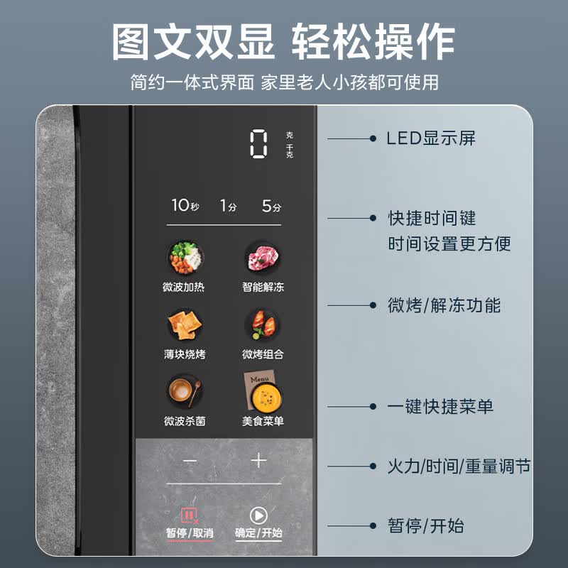 美的PC23A6微波炉图片