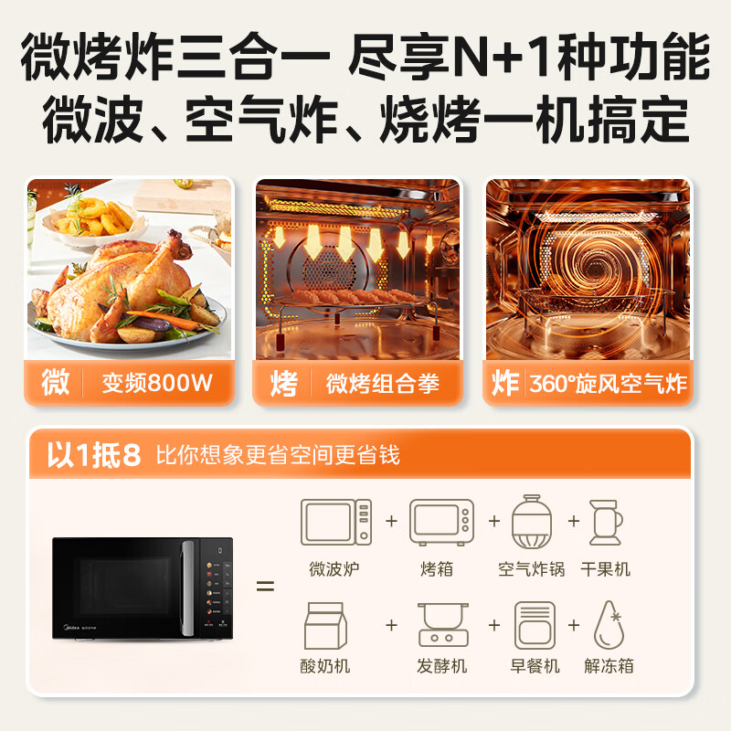 美的C2F1微波炉图片