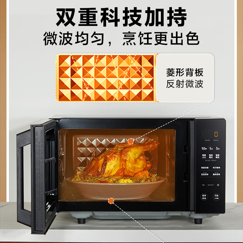 美的PC2323W微波炉图片